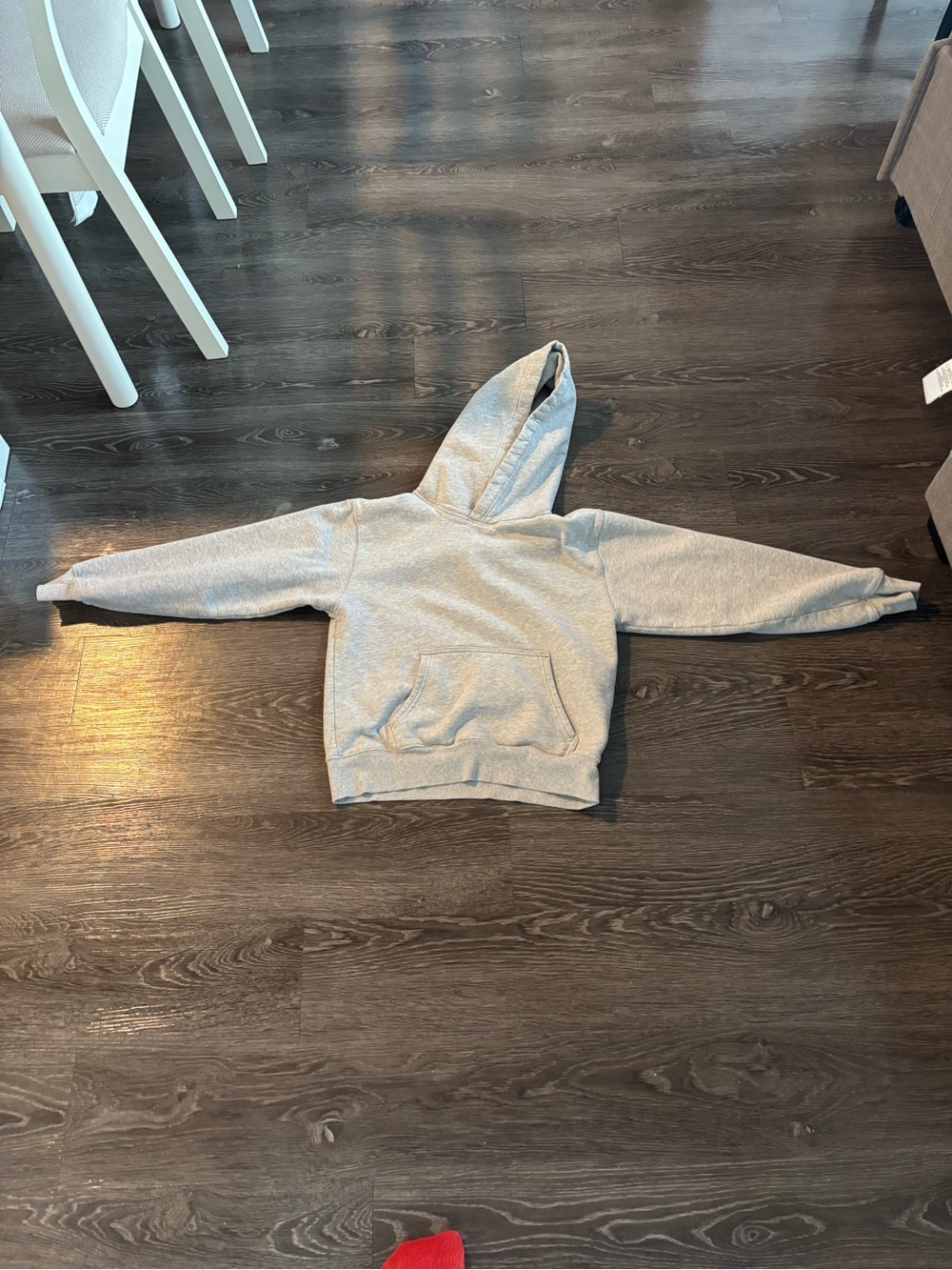 Aritzia Heather Gray Hooded Sweatshirt